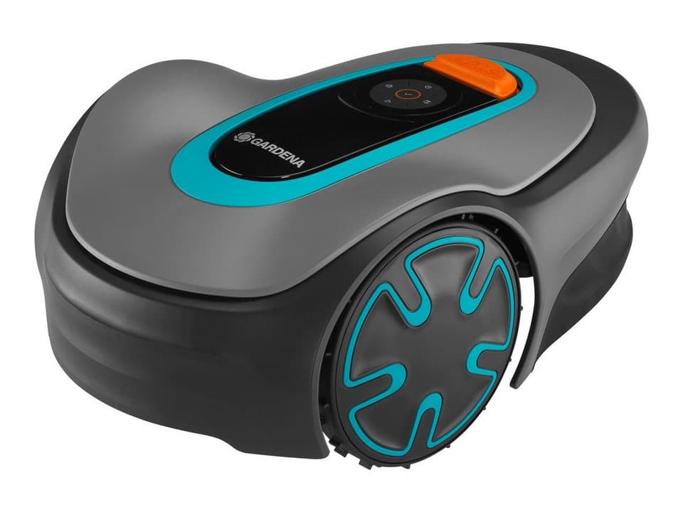 GARDENA Rasenmähroboter GARDENA SILENO minimo Mähroboter für Gärten bis 500 m², bis 500 m² Rasenfläche, APP-Steuerung