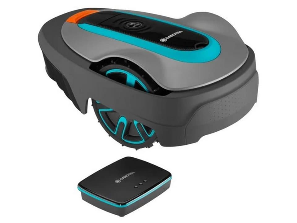 GARDENA Rasenmähroboter SILENO city, bis 600 m² Rasenfläche, (Set, 7-St., Allround), Intelligente LONA-Technologie