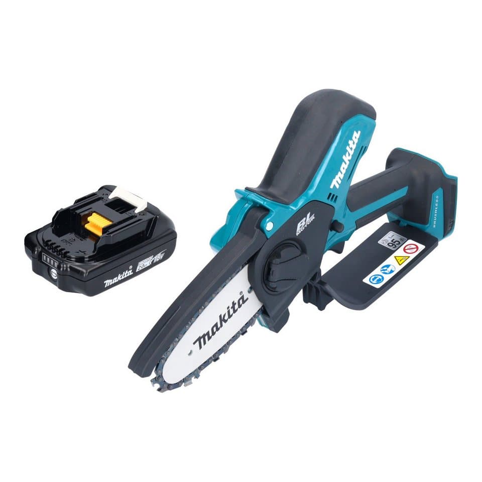 Makita Benzin-Kettensäge DUC 101 A01 18 V 10 cm Brushless + 1x Akku 2,0 Ah - ohne Ladegerät